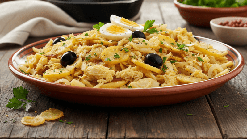 Bacalhau à Brás Assis: Receita Tradicional Sem Fritura e Deliciosa 5 (18)