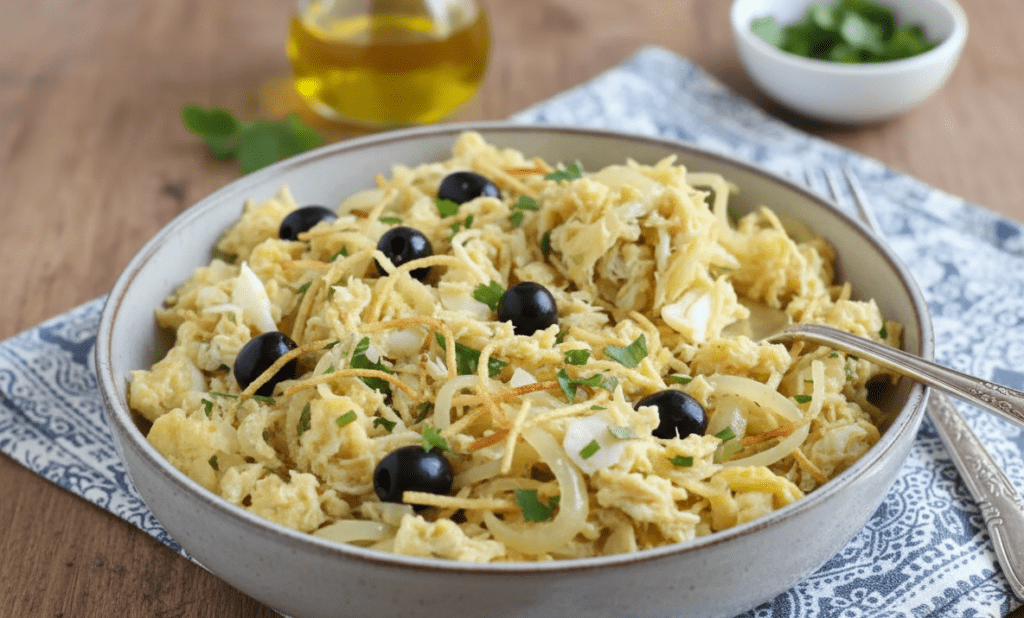 Bacalhau à Brás Tradicional: A Receita Cremosa e Fácil Portugal!