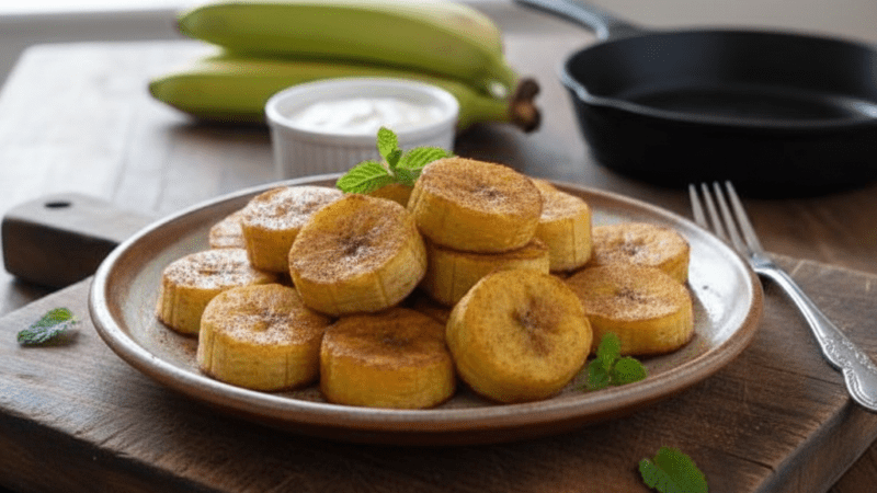 Banana na Air Fryer ou Frigideira: Rápida e Fit 5 (12)