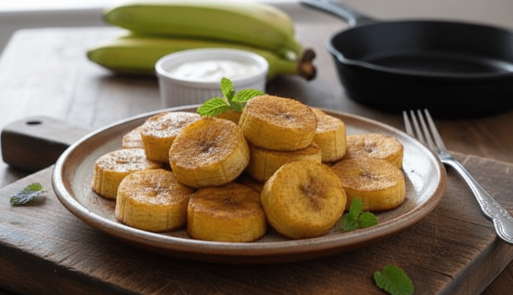 Banana na Air Fryer ou Frigideira: Rápida e Fit