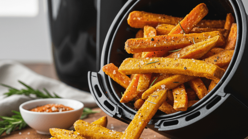 Batata Doce na Air Fryer Crocante: Receita Saudável Perfeita! 5 (14)