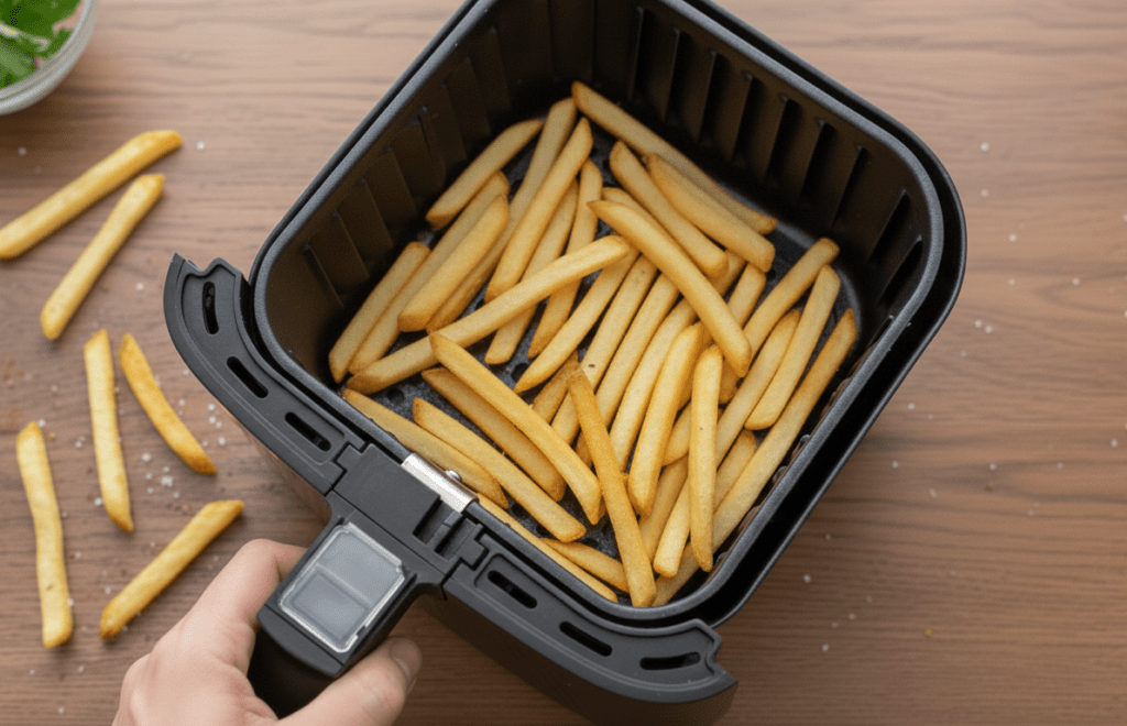 Batata na Air Fryer :Truque Ficar Crocante como Lanchonete!