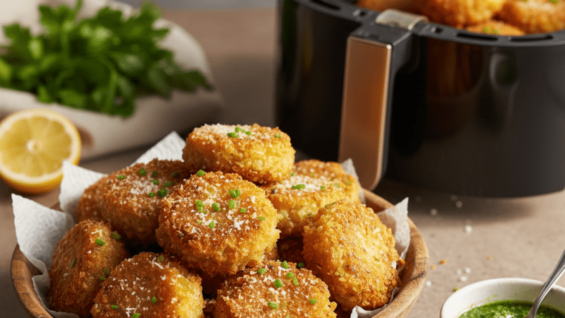 Bolinho de Arroz na Air Fryer: Crocante e Fácil 5 (12)