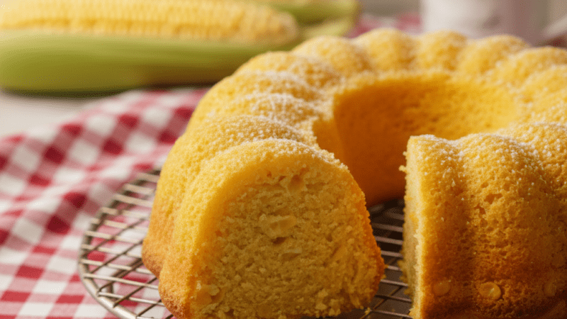 Bolo de Milho de Latinha: Receita de Liquidificador Super Úmida! 5 (14)