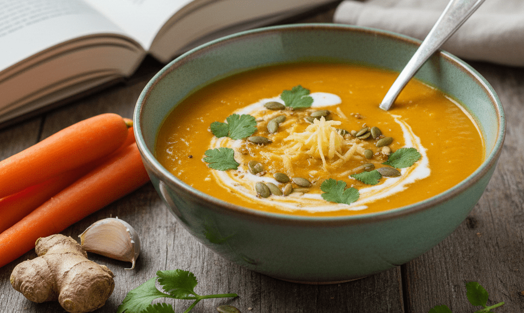 Caldo Detox Cenoura e Gengibre: Receita Que Seca Barriga!