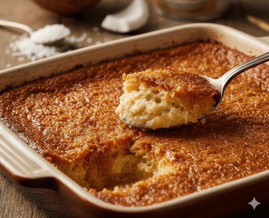 Cocada Cremosa de Forno com Leite Condensado: Receita Fácil!