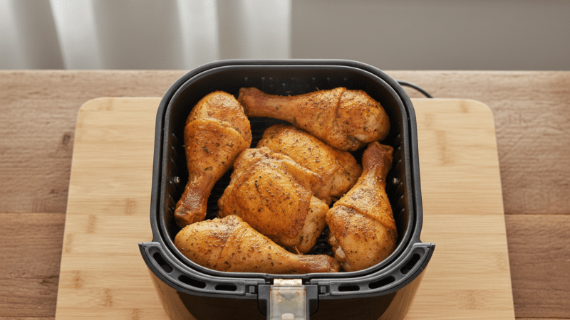 Como fazer Frango com Maionese na Air Fryer: Rápido 5 (15)