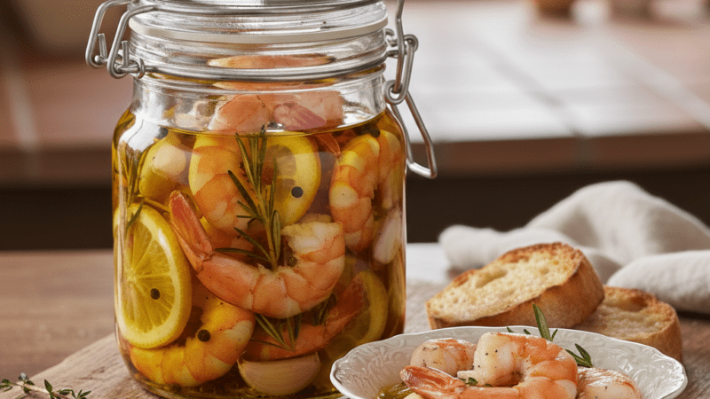 Como fazer a Conserva de Camarão que não endurece! 5 (14)