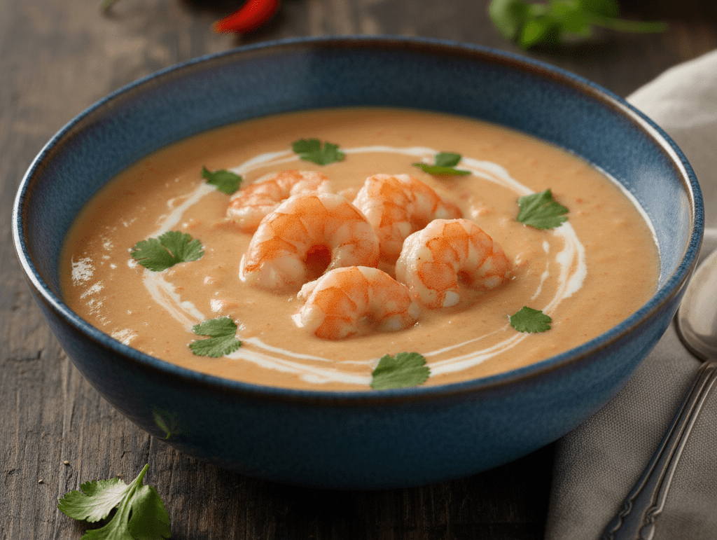 Creme de Camarão Cremoso: Sopa Perfeita Fácil e Fazer