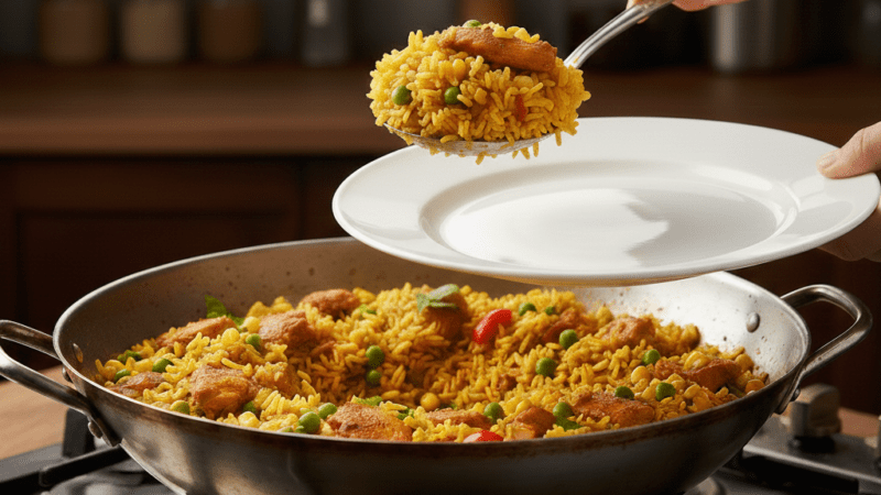 Galinhada de Uma Panela Só: Receita Soltinha e Fácil. 5 (18)