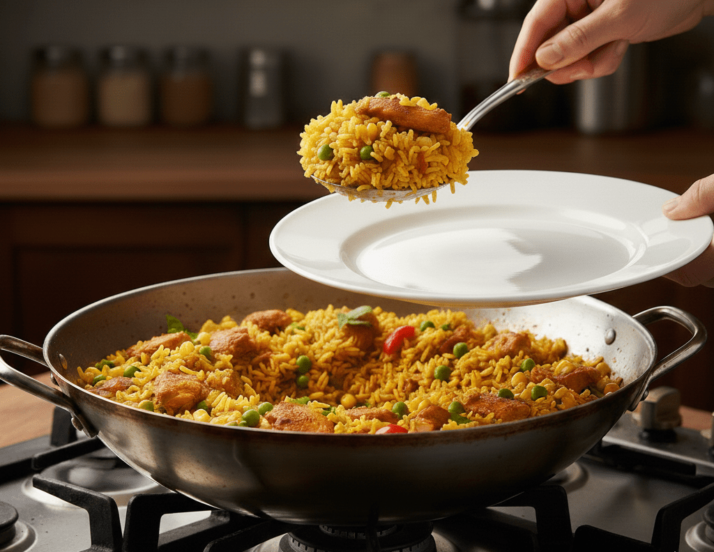 Galinhada de Uma Panela Só: Receita Soltinha e Fácil.