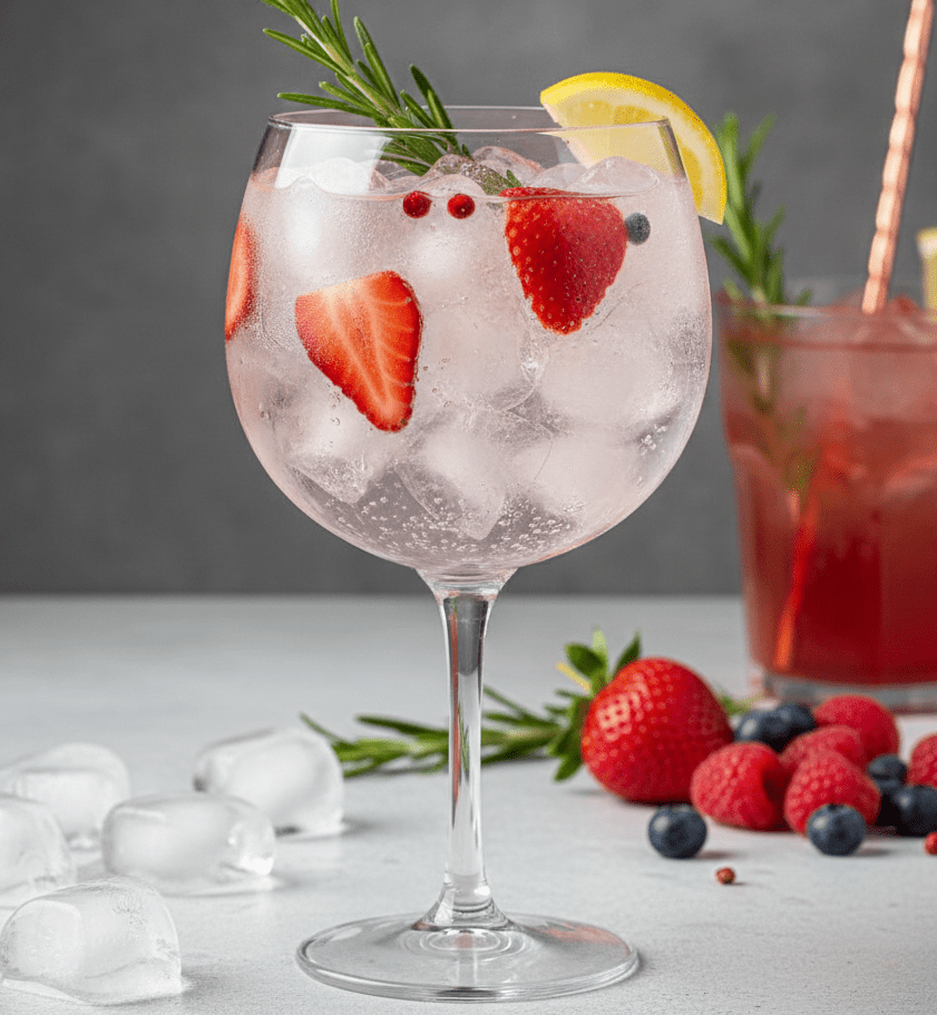 Gin Tônica de Morango: Como Fazer Drink Refrescante Fácil