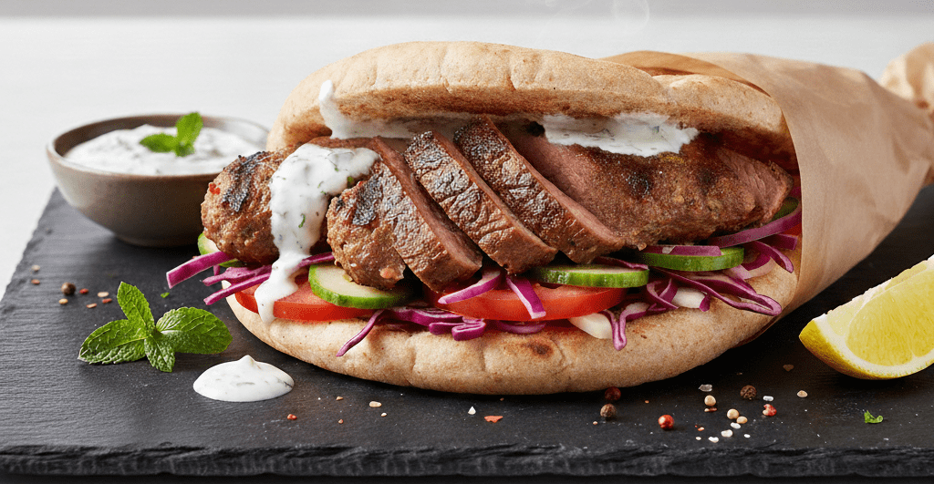 Kebab Caseiro Saudável: Janta Rápida que Não Engorda Vicia