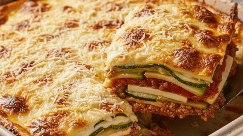 Lasanha Low Carb: O jantar leve que satisfaz toda a família. 5 (18)