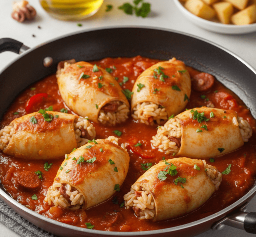 Lulas Recheadas à Moda Antiga: A Receita Tradicional Portuguesa