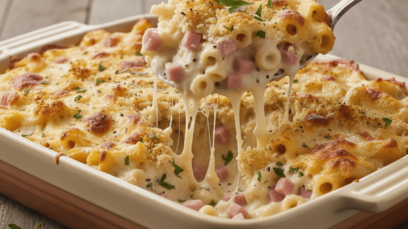 Macarrão de Forno Cremoso (Almoço de Preguiçoso) 5 (18)