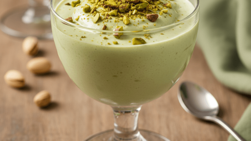 Mousse de Pistache Econômico: A Sobremesa Viral que Rende Muito! 5 (12)