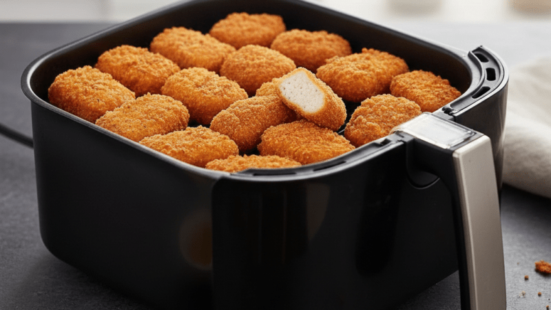 NUGGETS DE FRANGO CASEIROS NA AIRFRYER CROCANTES E SUCULENTOS! 5 (16)