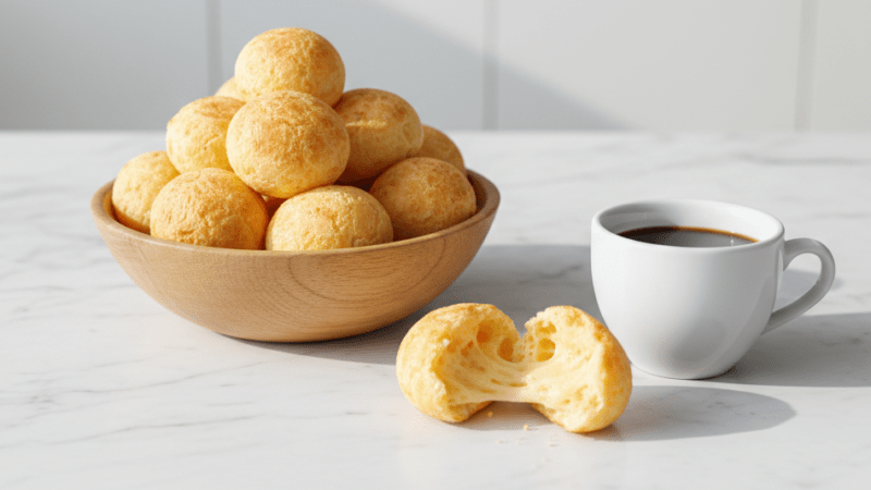 PÃO DE QUEIJO DE BATATA DOCE FIT , SABOROSA QUE VOCÊ VIU 5 (16)