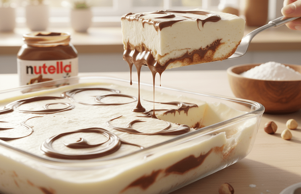 PICOLÉ DE TRAVESSA DE LEITE NINHO COM NUTELLA!