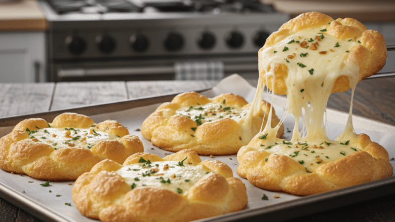 Pão de Nuvem com Alho (Cloud Bread Garlic Bread) 5 (18)