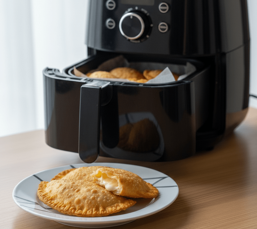 Pastel Queijo na Air Fryer: Segredo para Ficar Sequinho!