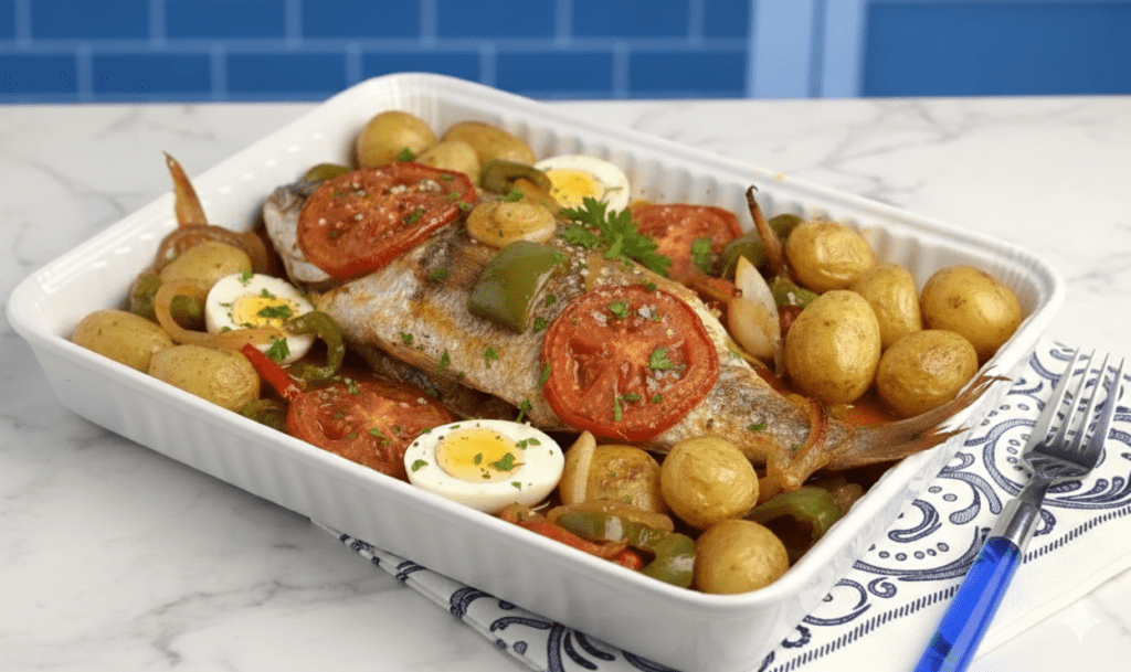 Peixe à Portuguesa no Forno: Receita Tradicional, Suculenta e Fácil!