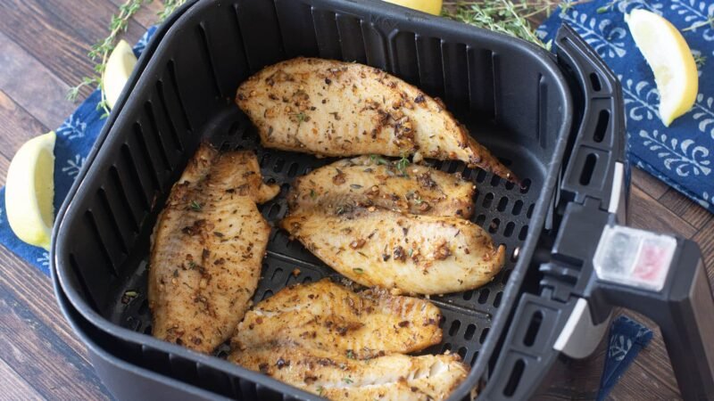 Peixe na Air Fryer Suculento e Crocante sem Óleo 5 (10)
