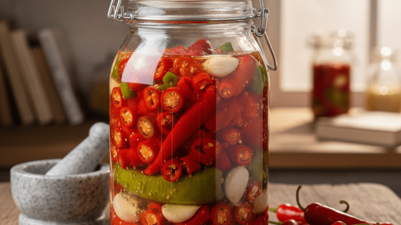 Pimenta Fermentada: Como Fazer Molho Probiótico Perfeito em Casa 5 (10)