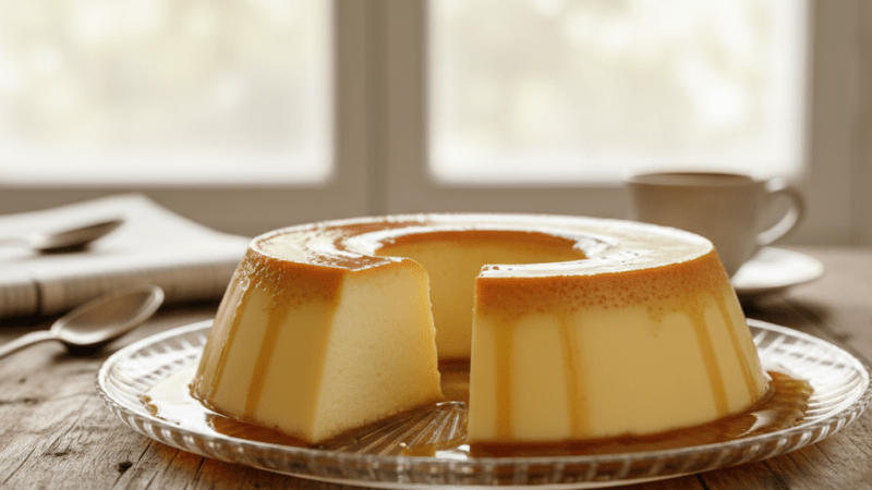 Pudim Geladeira: Que Não Vai ao Fogo Sem Ovos. 5 (12)