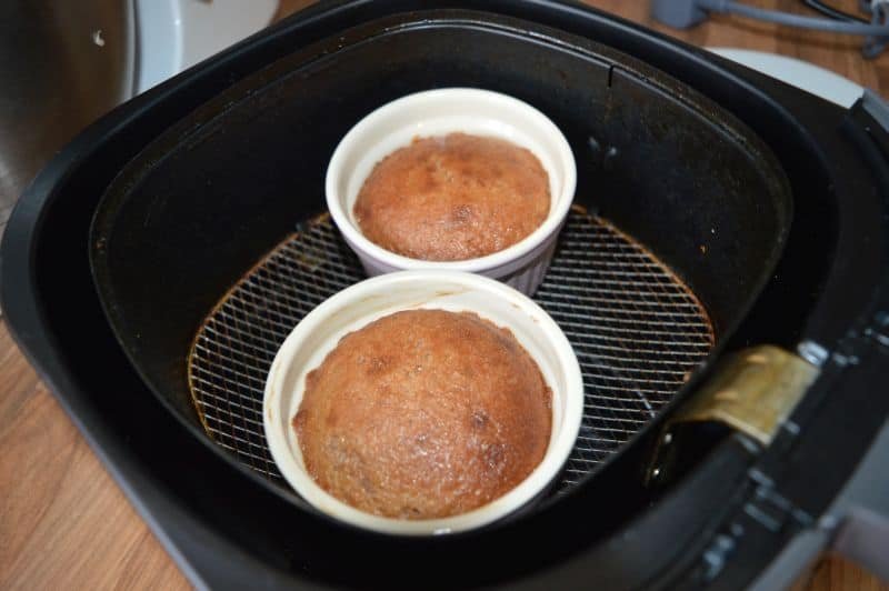 Pudim de Chocolate na Air Fryer