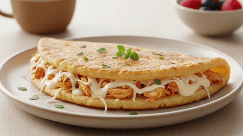 Receita de Crepioca frango Fit Fácil e Deliciosa 5 (15)