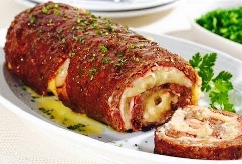 Receita de Rocambole de Carne Moída Cremoso Fácil 5 (15)