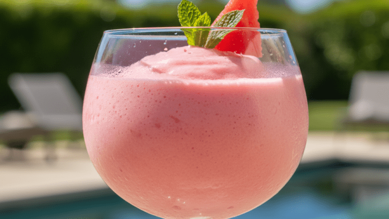 Sobremesa de Melancia com 3 Ingredientes: Pronta em minutos. 5 (11)