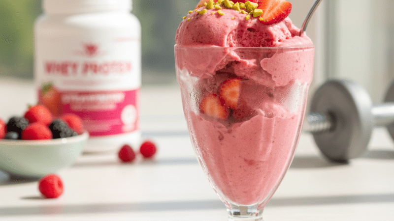 Sorvete de Whey Protein Caseiro: A Receita Fit mais Refrescante 5 (13)