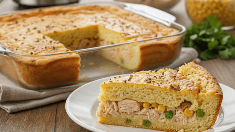 TORTA DE LIQUIDIFICADOR DE FRANGO: RECEITA FÁCIL E FOFINHA 5 (18)