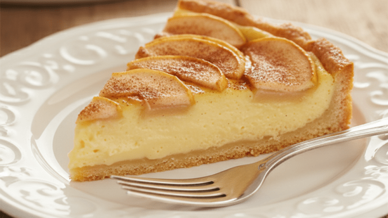 Torta de Maçã com Creme: molhadinha derrete na boca! 5 (12)