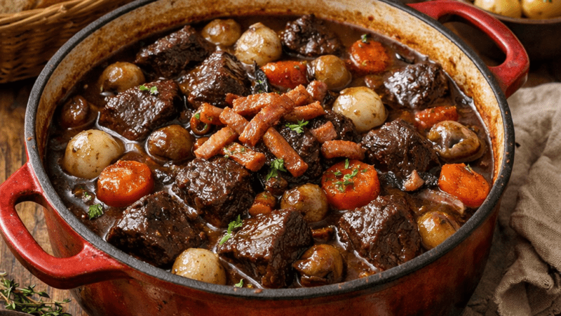 Boeuf Bourguignon Tradicional A Receita Original Francesa