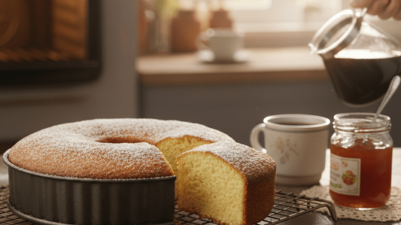 Bolo Simples para o Café da Manhã: Fofinho Rápido 5 (12)