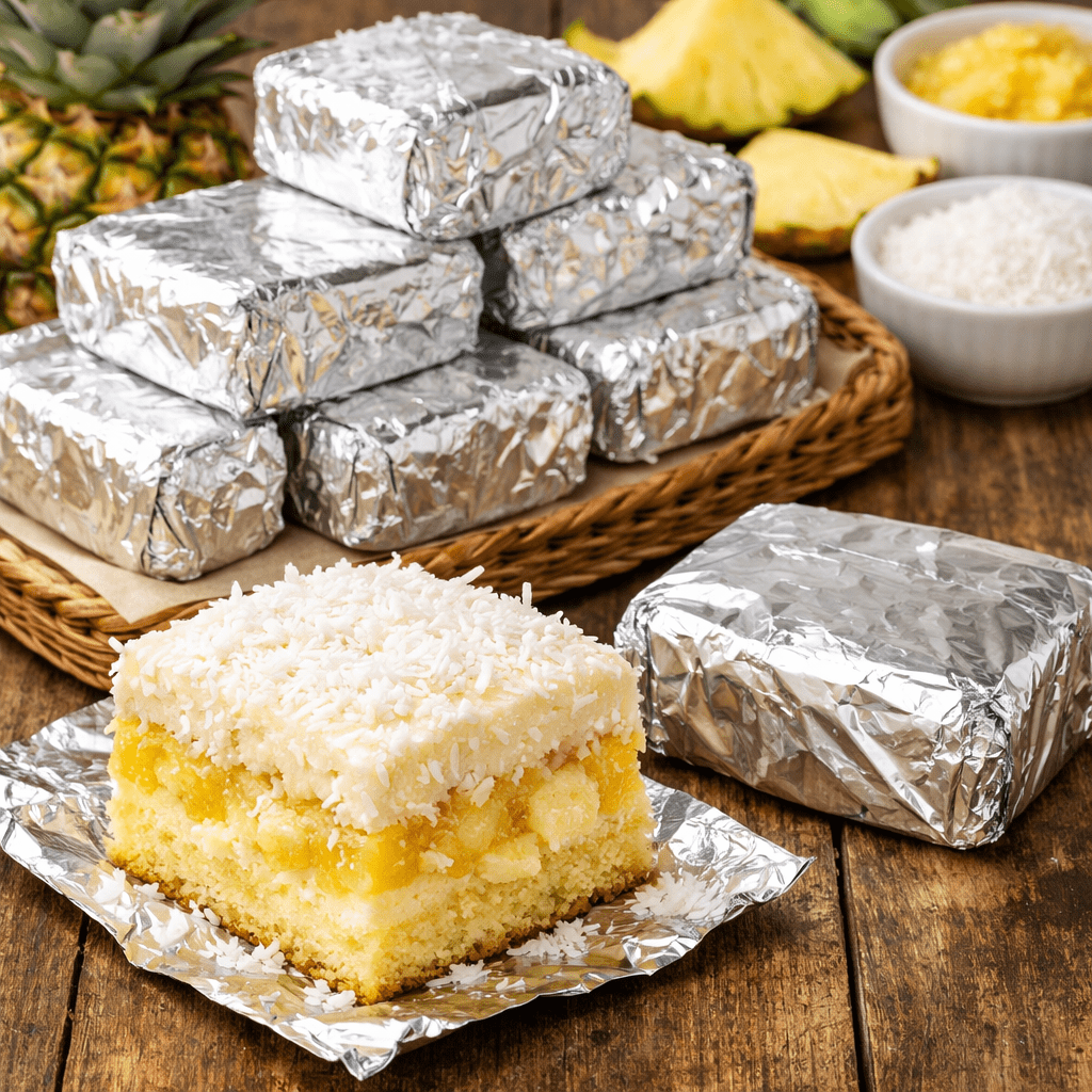 Bolo de Abacaxi com Coco: Super Cremoso e Perfeito para Embrulhar