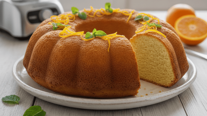  Bolo de Laranja com Iogurte Integral: Receita de Liquidificador Super Fofinha 5 (12)