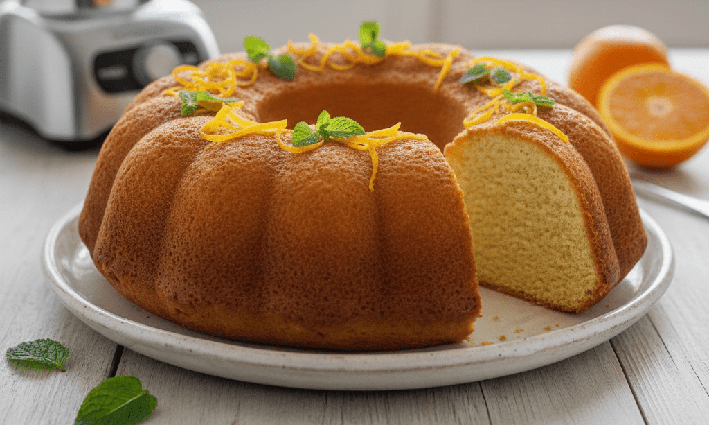  Bolo de Laranja com Iogurte Integral: Receita de Liquidificador Super Fofinha