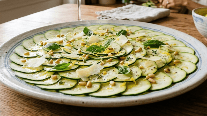 Carpaccio de Abobrinha com Limão Siciliano 5 (22)