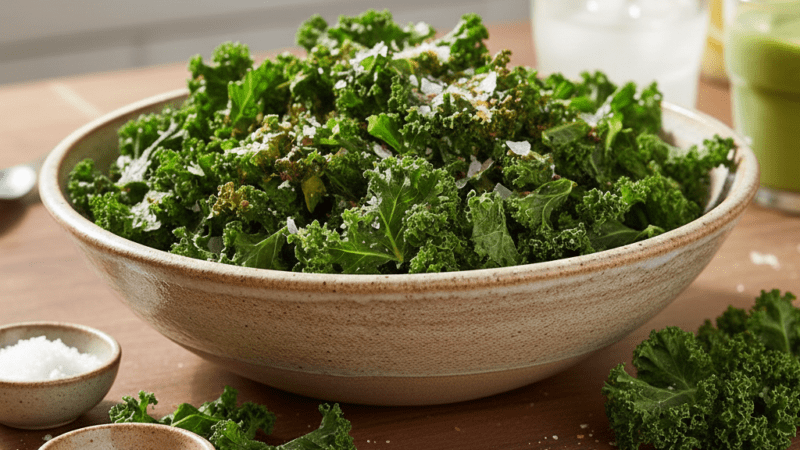 Chips de Couve Crocante: Lanche Saudável com Zero Culpa! 5 (11)