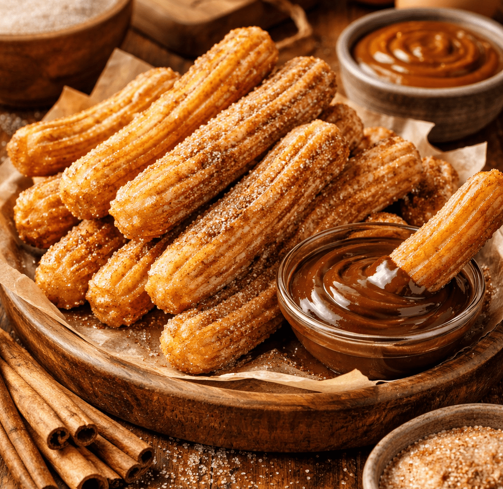 Churros Caseiro Fácil: Massa Sequinha que Não Explode