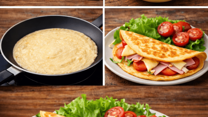 Como Fazer Crepe Salgado de Frigideira: Receita Fácil Rápida 5 (18)