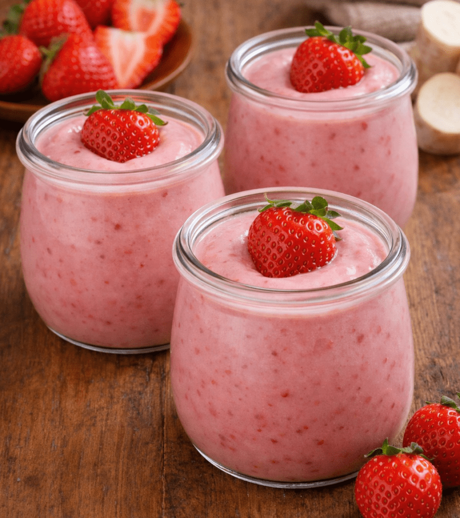 Danoninho de Inhame Fit: Sem Lactose e Sem Açúcar (Fácil)