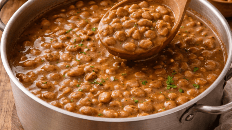 Feijão de Restaurante: 3 Segredos para Engrossar  Caldo Sabor. 5 (18)