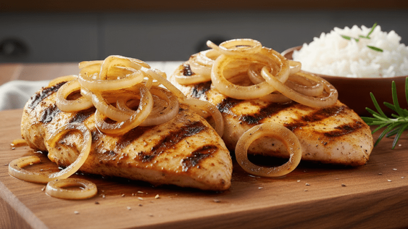 Frango Grelhado Acebolado Suculento Segredo de Restaurante. 5 (12)