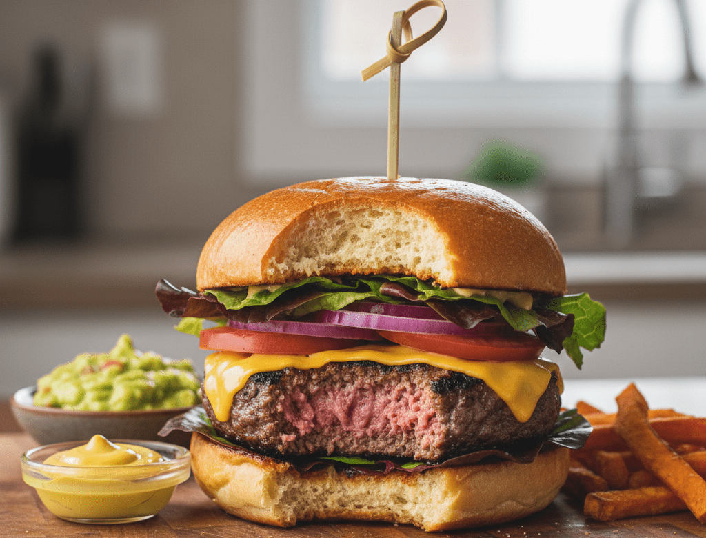 Hambúrguer Caseiro de Fraldinha: Suculento e Fit